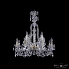 Подвесная люстра Bohemia Ivele Crystal 1402/8+4/240/XL-77 G