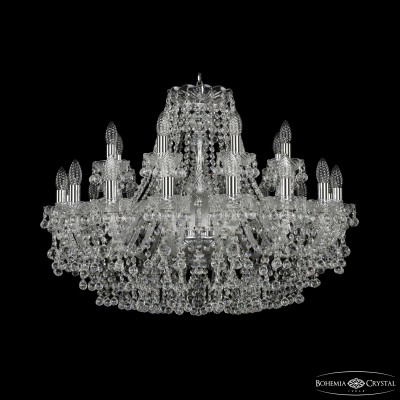 Подвесная люстра Bohemia Ivele Crystal 1409/16+8/300 Ni