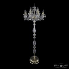 Торшер Bohemia Ivele Crystal 1402T1/8+4/195-165 G