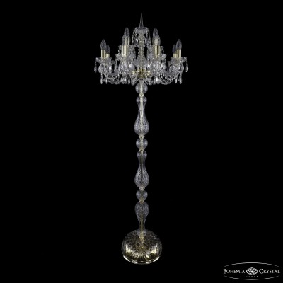 Торшер Bohemia Ivele Crystal 1402T1/8+4/195-165 G