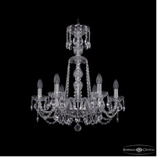 Подвесная люстра Bohemia Ivele Crystal 1402/6/195/XL-64 Ni