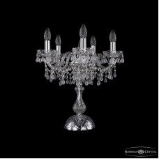 Настольная лампа Bohemia Ivele Crystal 1410L/5/141-47 Ni V0300