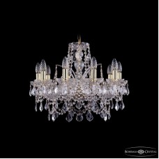 Подвесная люстра Bohemia Ivele Crystal 1411/10/195 G Leafs
