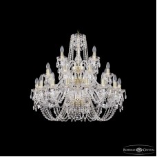 Подвесная люстра Bohemia Ivele Crystal 1402/16+8+4/300/3d G