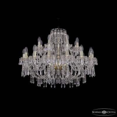Подвесная люстра Bohemia Ivele Crystal 1403/16+8/300 G