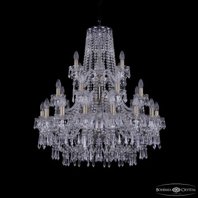 Подвесная люстра Bohemia Ivele Crystal 1403/16+8+4/300/3d Pa