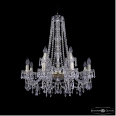 Подвесная люстра Bohemia Ivele Crystal 1403/8+4/240/h-76 G