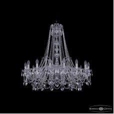 Подвесная люстра Bohemia Ivele Crystal 1411/16/360/h-95 Ni