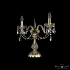 Настольная лампа Bohemia Ivele Crystal 1402L/2/141-39 G