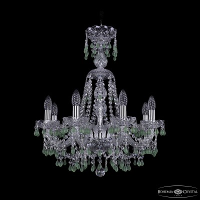 Подвесная люстра Bohemia Ivele Crystal 1410/8/195/XL-66 Ni V5001