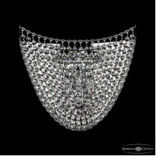 Настенный светильник Bohemia Ivele Crystal 77071B/34 Ni