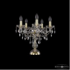 Настольная лампа Bohemia Ivele Crystal 1415L/5/141-39 G