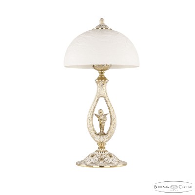 Настольная лампа Bohemia Ivele Crystal Florence 71400L/30 GW Rose FA10M