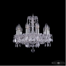 Подвесная люстра Bohemia Ivele Crystal 1402/10/141 Ni Leafs