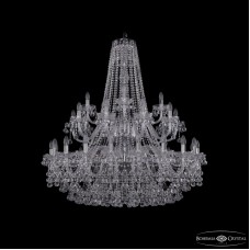 Подвесная люстра Bohemia Ivele Crystal 1409/20+10+5/400/2d Ni