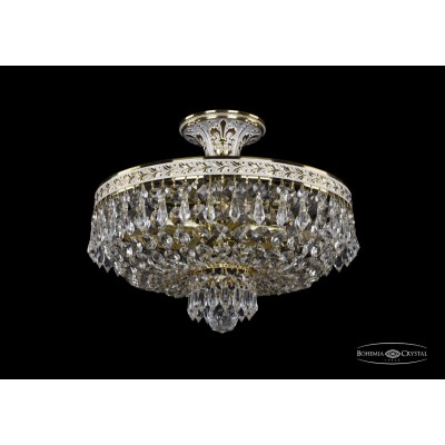 Люстра на штанге Bohemia Ivele Crystal 19271/35IV GW