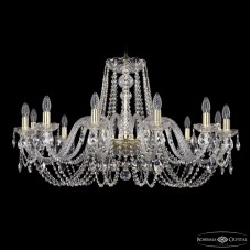 Подвесная люстра Bohemia Ivele Crystal 1402/12/360 G