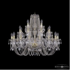 Подвесная люстра Bohemia Ivele Crystal 1402/16+8+4/300 G