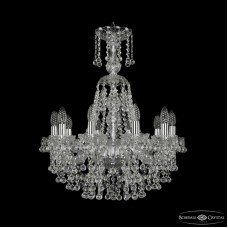 Подвесная люстра Bohemia Ivele Crystal 1409/10/195/XL-67 Ni