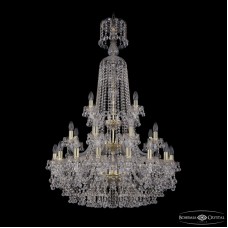 Подвесная люстра Bohemia Ivele Crystal 1409/16+8+4/300/XL-130/3d G