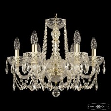 Подвесная люстра Bohemia Ivele Crystal 5402/6/165 G Clear/M-1F