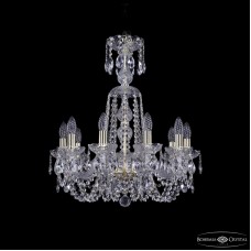 Подвесная люстра Bohemia Ivele Crystal 1402/10/195/XL-64 G