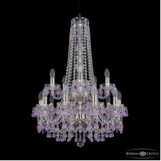 Подвесная люстра Bohemia Ivele Crystal 1410/10+5/195/h-82/2d G V7010