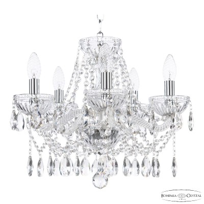 Подвесная люстра Bohemia Ivele Crystal 5413/5/141 Ni Clear/M-1G