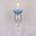 Бра Bohemia Ivele Crystal AL7801B10/1/175 B WMN P Aquamarine/M-1H