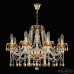 Подвесная люстра Bohemia Ivele Crystal 5413/8/240 G Amber/M-1G K721