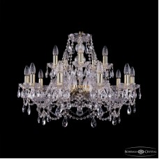 Подвесная люстра Bohemia Ivele Crystal 1411/10+5/240 G