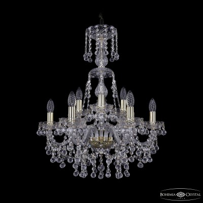 Подвесная люстра Bohemia Ivele Crystal 1409/6+3/195/XL-68 G