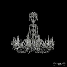 Подвесная люстра Bohemia Ivele Crystal 1402/12/360/XL-95 Ni