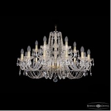 Подвесная люстра Bohemia Ivele Crystal 1402/12+6/300 G