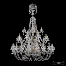Подвесная люстра Bohemia Ivele Crystal 1402/20+10+5/530/XL-206/3d G