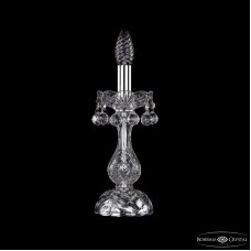 Настольная лампа Bohemia Ivele Crystal 1409L/1-27 Ni