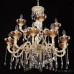 Подвесная люстра Bohemia Ivele Crystal AL79101/10+5/250/2D A WMG P Shampan/M-1G
