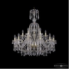 Подвесная люстра Bohemia Ivele Crystal 1403/12+6/300/XL-95 G