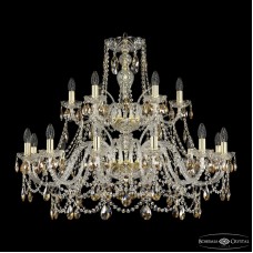 Подвесная люстра Bohemia Ivele Crystal 1411/12+6/360/2d G K721