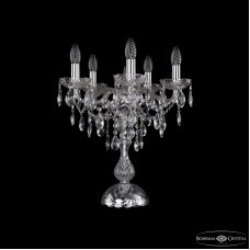 Настольная лампа Bohemia Ivele Crystal 1415L/5/141-47 Ni