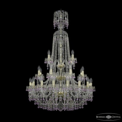 Подвесная люстра Bohemia Ivele Crystal 1410/16+8+4/300/XL-130/3d G V7010