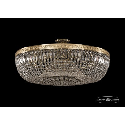 Люстра на штанге Bohemia Ivele Crystal 19041/90IV G