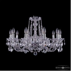 Подвесная люстра Bohemia Ivele Crystal 1402/10/240 Ni