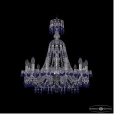 Подвесная люстра Bohemia Ivele Crystal 1410/12/240/XL-74 Ni V3001