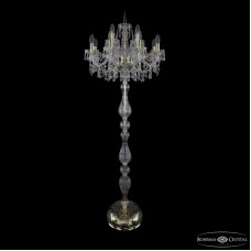 Торшер Bohemia Ivele Crystal 1403T1/8+4/195-165 G