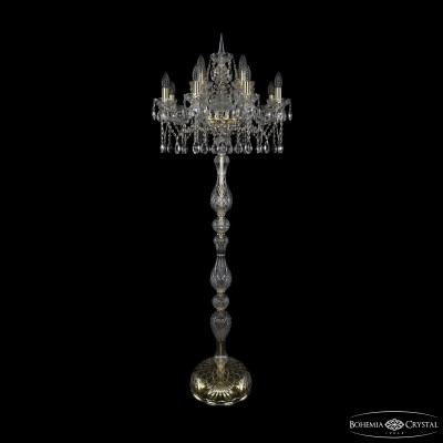 Торшер Bohemia Ivele Crystal 1413T1/8+4/200-165 G