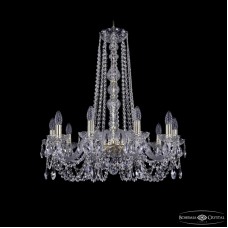 Подвесная люстра Bohemia Ivele Crystal 1402/10/240/h-73 G