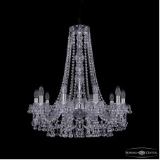 Подвесная люстра Bohemia Ivele Crystal 1409/10/240/h-76 Ni