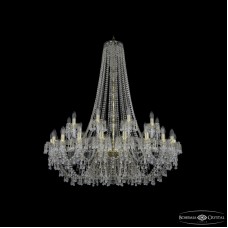 Подвесная люстра Bohemia Ivele Crystal 1410/20+10/400/h-130 G V0300