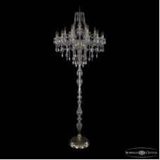 Торшер Bohemia Ivele Crystal 1415T1/12+6+3/300-225 G